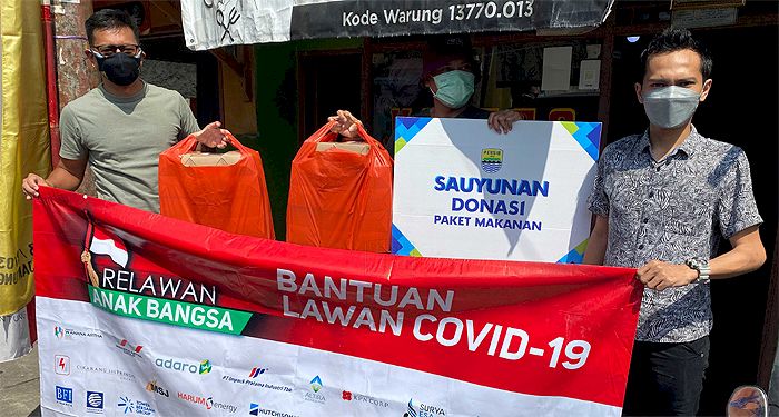 Lewat Program #Sauyunan, Persib Terus Salurkan Bantuan kepada Warga Terdampak Pandemi